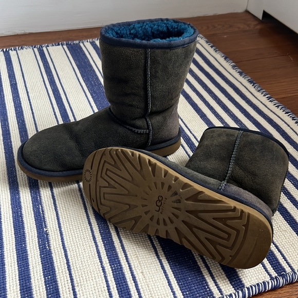 Size 7 blue mid length Uggs - Picture 3 of 3